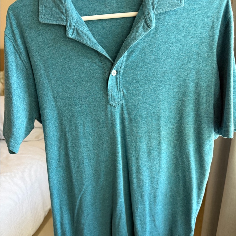 Teal Polo Shirt for Men